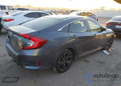 2020 Honda Civic Sport from USA, damaged, VIN 2HGFC2F80LH575856